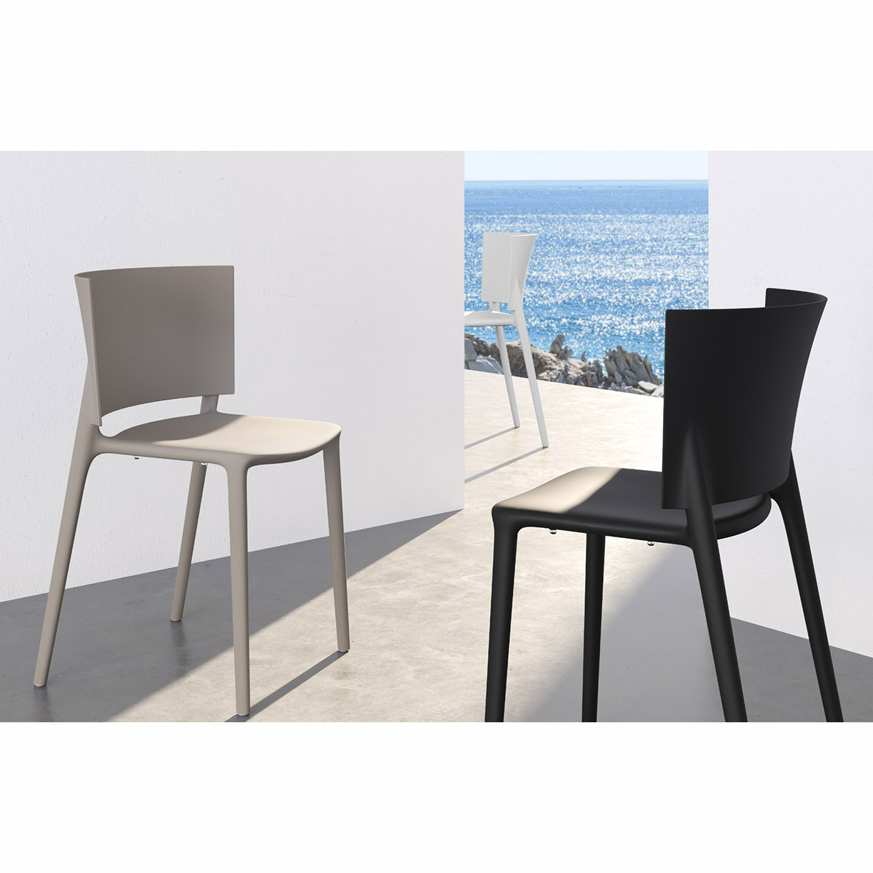 SILLA AFRICA SIN BRAZOS VONDOM